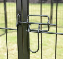 Merkloos Topmast Premium Puppyren - 120 Cm Hoog - 640 Cm Omtrek - Hondenren - Hondenhok - Zwart 11 Merkloos Topmast Premium Puppyren - 120 Cm Hoog - 640 Cm Omtrek - Hondenren - Hondenhok - Zwart -Dog Supplies 1200x1123 4