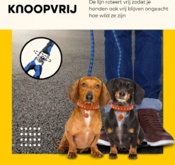 KCMultisupplies Dubbele Hondenriem Voor 2 Honden - Duo Hondenlijn Voor Hond - 120cm - Hondenleiband Riem 11 KCMultisupplies Dubbele Hondenriem Voor 2 Honden - Duo Hondenlijn Voor Hond - 120cm - Hondenleiband Riem -Dog Supplies 1200x1130 3