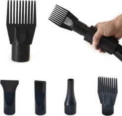 Merkloos Edward&DeVries Professionele Hondenföhn Met 4 Opzetstukken – Waterblazer Voor Honden – Stil Design – Krachtig + Extra Filter - Zwart -Dog Supplies 1200x1143 1