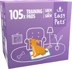 Easypets Puppy Training Pads - Zindelijkheidstraining - Hondentoilet - 58 X 58 Cm - 250 Stuks -Dog Supplies 1200x1148 8