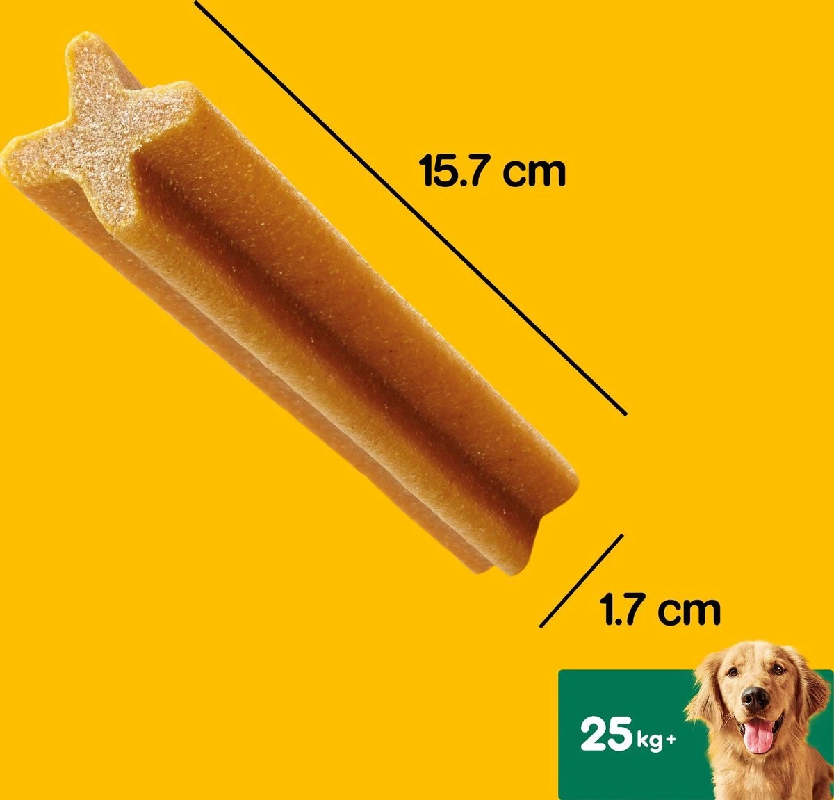 Pedigree Dentastix Kauwstaven - Gebitsverzorgende Hondensnacks - Maxi - 56 Stuks 4 Pedigree Dentastix Kauwstaven - Gebitsverzorgende Hondensnacks - Maxi - 56 Stuks - Afbeelding 4