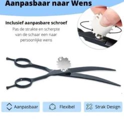 Petsify - Professionele 8-delige Huisdier Knipset - Effileerschaar Hond - Kam Hond - Schaar Hond - Katten Kam - Hondenschaar - Trimschaar Voor Honden - Kapperset - Zwart -Dog Supplies 1200x1152 2