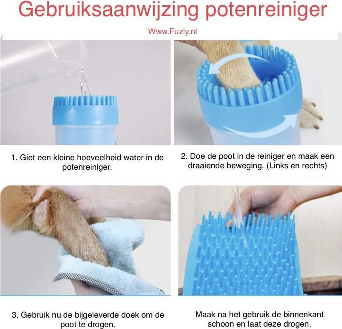 Fuzly- 2 In 1 Hondenpoten Reiniger + Handdoek - Hondenborstel - Borstel Hond / Kat - Hondenpoot Reiniger - Huisdier Poot Wassen - Borstel - Hondenverzorging - Verzorging Hond - Honden Wassen - Schoonmaak Borstel - Kattenborstel - Groen 2 Fuzly- 2 In 1 Hondenpoten Reiniger + Handdoek - Hondenborstel - Borstel Hond / Kat - Hondenpoot Reiniger - Huisdier Poot Wassen - Borstel - Hondenverzorging - Verzorging Hond - Honden Wassen - Schoonmaak Borstel - Kattenborstel - Groen - Afbeelding 2
