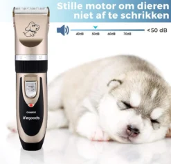 LifeGoods Hondentondeuse - Voor Katten En Honden - Complete Set - 5 Standen - Draadloos - Oplaadbaar - Goud/Zwart 15 LifeGoods Hondentondeuse - Voor Katten En Honden - Complete Set - 5 Standen - Draadloos - Oplaadbaar - Goud/Zwart -Dog Supplies 1200x1153 5
