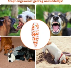 Merkloos LotaHome - Anti Blaf Apparaat - Hondentrainer Voor Binnen En Buiten - Bereik Tot 15 Meter - Diervriendelijk - Zonder Schok - Ultrasone - Voor Alle Honden - Inclusief Clicker -Dog Supplies 1200x1155 4