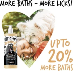 Bugalugs - Hondenshampoo Oatmeal - Met Kokos En Limoen Geur - Alle Vachttypes - Fles Met Pompje - Vegan - 500 Ml -Dog Supplies 1200x1156 1