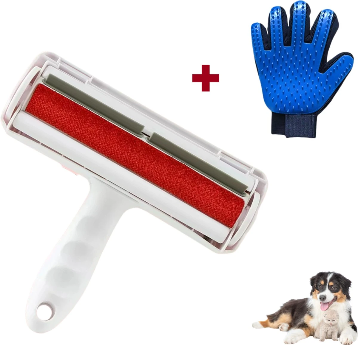 Merkloos Haarverwijderaar-set - Pluizen En Haren Verwijderaar + Rechter Vachthandschoen - Kleding Borstel & Roller – Dierenhaar Verwijderaar - Pluizenborstel – Pluizenverwijderaar –Huisdier - Kattenharen - Hondenharen - Kledingborstel 1 Merkloos Haarverwijderaar-set - Pluizen En Haren Verwijderaar + Rechter Vachthandschoen - Kleding Borstel & Roller – Dierenhaar Verwijderaar - Pluizenborstel – Pluizenverwijderaar –Huisdier - Kattenharen - Hondenharen - Kledingborstel