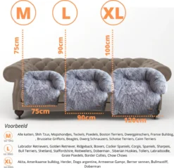 Origineel Hondendeken Voor Bank– Hondenkleed Fluffy – Pluche Hondenbed - Hondenmand Premium - Volledig Afritsbaar -Dog Supplies 1200x1160 6