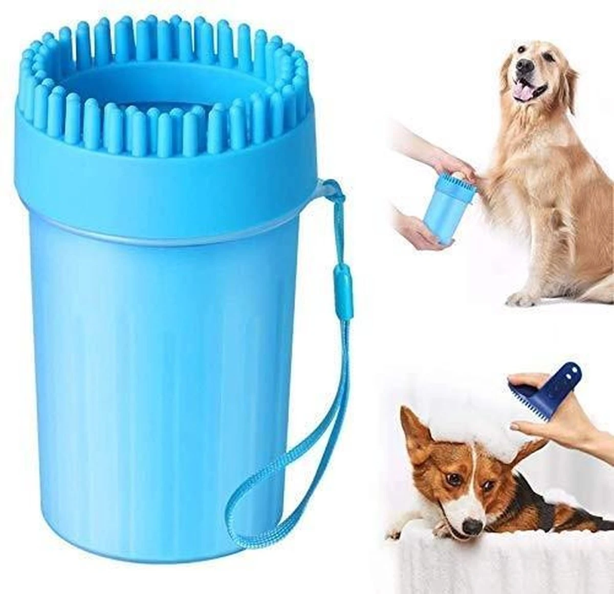 Merkloos 2 In 1 Hondenpoten Reiniger - Hondenborstel - Borstel Hond / Kat - Hondenpoot Reiniger - Huisdier Poot Wassen - Borstel - Hondenverzorging - Verzorging Hond - Honden Wassen - Schoonmaak Borstel - Kattenborstel 1 Merkloos 2 In 1 Hondenpoten Reiniger - Hondenborstel - Borstel Hond / Kat - Hondenpoot Reiniger - Huisdier Poot Wassen - Borstel - Hondenverzorging - Verzorging Hond - Honden Wassen - Schoonmaak Borstel - Kattenborstel