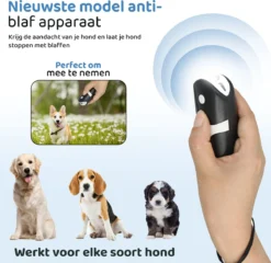Diervriendelijke Ultrasone Anti- Blaf Apparaat 2023 + Batterijen - Extra Snel Van Blaffen Af - Anti Blafband – Honden Training Blaffen – Hondentrainer -Dog Supplies 1200x1165 6