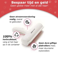 PluizenBOEF® Huisdierhaar Verwijderaar - Haarverwijderaar Voor Huisdieren - Hondenhaar - Kattenhaar - Pluizenborstel -Dog Supplies 1200x1176 1