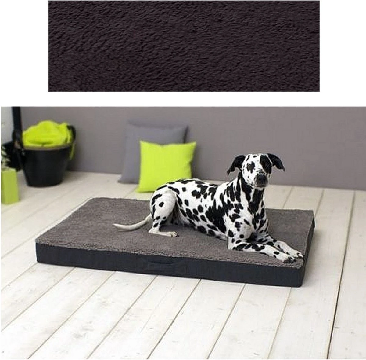 Sun Garden Buddy Orthopedisch Hondenkussen 120x72x10cm Antraciet 1 Sun Garden Buddy Orthopedisch Hondenkussen 120x72x10cm Antraciet