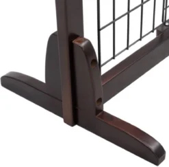 Hondenhek - Traphekje Hond - Traphekje Zonder Boren - Traphekje - BxH 161-97 X 53 Cm - Koffiebruin -Dog Supplies 1200x1182 9