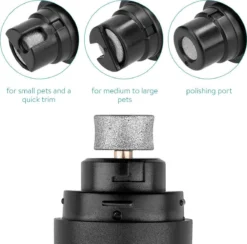 Navaris Elektrische Nagelvijl Voor Huisdieren - Met Diamanten Vijlkop - Voor Honden, Katten En Konijnen - Ook Voor Vogelsnavels - Draadloos -Dog Supplies 1200x1184 4