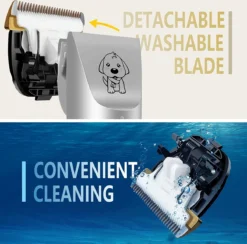 Merkloos Hondentondeuse, Hundeschermaschine / Dog Clippers - Dierenhaartrimmer, Hondentondeuse Kit Hond Verzorging -Dog Supplies 1200x1187