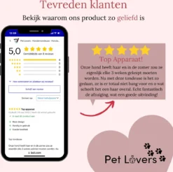 Pet Lovers - Hondentondeuse - Hondentondeuse - Automatische Inhalerende Haren - Dierentondeuse - Hondentrimmer - Hondentondeuse Dikke Vacht - Tondeuse Voor Honden - Hondentondeuse - Draadloos - 2 Opzetkammen - Honden En Katten Tondeuse -Dog Supplies 1200x1193 4