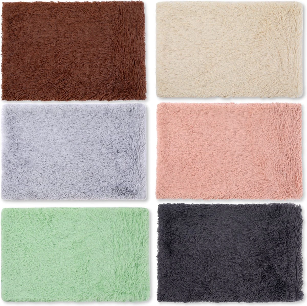 Fluffy Blanket - Pluche Hondendeken - 120 X 100 CM - Grijs - Voor De Auto Of Bank - Fleece 2 Fluffy Blanket - Pluche Hondendeken - 120 X 100 CM - Grijs - Voor De Auto Of Bank - Fleece - Afbeelding 2