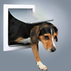 Trixie 2-Weg Hondenluik Wit - S-M 30 X 36 CM -Dog Supplies 1200x1196 12