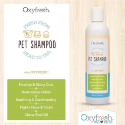 Oxyfresh Pets Hondenshampoo & Kattenshampoo - 237ml - Diervriendelijke Shampoo Voor Honden En Katten Zonder Irriterende Bestanddelen 6 Oxyfresh Pets Hondenshampoo & Kattenshampoo - 237ml - Diervriendelijke Shampoo Voor Honden En Katten Zonder Irriterende Bestanddelen -Dog Supplies 1200x1197