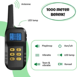 Anti Blafband Met Afstandsbediening - Blafband Voor Honden - Anti Blaf Apparaat Zonder Schok - Twee In Een Trainingshalsband 12 Anti Blafband Met Afstandsbediening - Blafband Voor Honden - Anti Blaf Apparaat Zonder Schok - Twee In Een Trainingshalsband -Dog Supplies 1200x1198 11