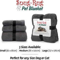 Snug-Rug Huisdier Deken Voor Honden En Katten – Small Slate Grey Kattendeken Hondendeken – Vetbed Hond Bench Bank Fleece Kat Dierendeken Kattendekentjes Kattendekentje Dierenmat Hondenmat Plaid Kattendekens Kattenplaid -Dog Supplies 1200x1198 17
