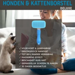 Professionele Kattenborstel/Hondenborstel + BONUS - Bovenvacht | Ondervacht - Langharige | Kortharige - Haarverwijderaar Voor Huisdieren - Kattenkam - Hondenkam 14 Professionele Kattenborstel/Hondenborstel + BONUS - Bovenvacht | Ondervacht - Langharige | Kortharige - Haarverwijderaar Voor Huisdieren - Kattenkam - Hondenkam -Dog Supplies 1200x1198
