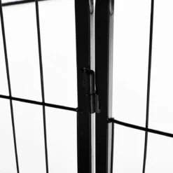 Merkloos Hondenren - Puppyren - Hondenkennel - 8 Kennelpanelen - Staal - 80 Cm Hoog - 640 Cm Omtrek - Uitbreidbaar -Dog Supplies 1200x1200 1028