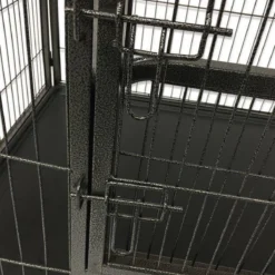 MaxxPet Puppyren - Hondenbench - Puppykennel - Hondenren - 125 X 78 X 80 Cm - Zwart -Dog Supplies 1200x1200 1031