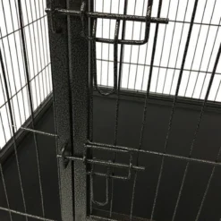 MaxxPet Puppyren - Hondenbench - Puppykennel - Hondenren - 125 X 78 X 80 Cm - Zwart -Dog Supplies 1200x1200 1034