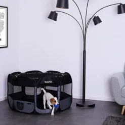 Meisterpet - XXL Opvouwbare Puppyren - 130 X 130 X 60 Cm - Met Gratis Dieren Verzorging Set T.w.v. €19.99 -Dog Supplies 1200x1200 1047