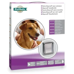 Petsafe 757 Hondenluik - Medium - Zilver/Tranparant -Dog Supplies 1200x1200 1080