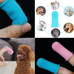 Doodadeals® 4 Stuks Siliconen Honden Tandenborstel - Tanden Borstel Hond - Silicone Dog Tootbrush - Multikleur -Dog Supplies 1200x1200 1088