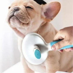 Merkloos Dierenborstel - Haarborstel Huisdieren - Borstel Voor Vacht Huisdier - Borstel Kat - Borstel Hond - Makkelijk Haar Verwijderen Met één Klik - Inclusief Speeltje - Kam Huisdier - Vachtverzorging - Massage -Dog Supplies 1200x1200 123