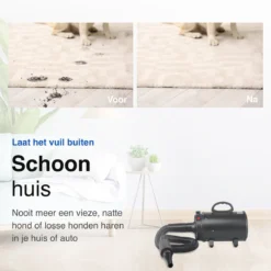 Vivid Green Waterblazer Met 3 Opzetstukken - Hondenfohn - Voor Honden - Met Geluiddemper - 2800W -Dog Supplies 1200x1200 14