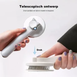 Kattenborstel - Kattenkam - Hondenborstel - Kattenhaar Verwijderaar - Haarverwijderaar Voor Huisdieren - Kattenhaar - Hondenhaar - Haarverwijderaar Voor Huisdieren - Langharig/Kortharig - Katten Accessoires - Katten - Blauwe Kleur -Dog Supplies 1200x1200 190