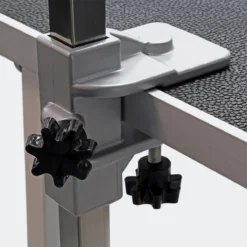 Honden Trimtafel Met Enkele Aanlijnoptie, 760 Mm Hoog, Inklapbaar; Kniptafel - Wastafel Met Lus Zwart / Grijs - Verzorgingstafel Voor Huisdieren - Multistrobe -Dog Supplies 1200x1200 234