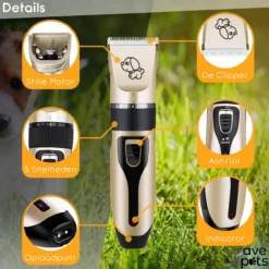 AVE Pets® Complete Hondentondeuse Set - Draadloos Tondeuse - Scheerapparaat Voor Je Hond Of Kat - Huisdier Trimmer - Professionele Dierentondeuse - Dieren Verzorging -Dog Supplies 1200x1200 272