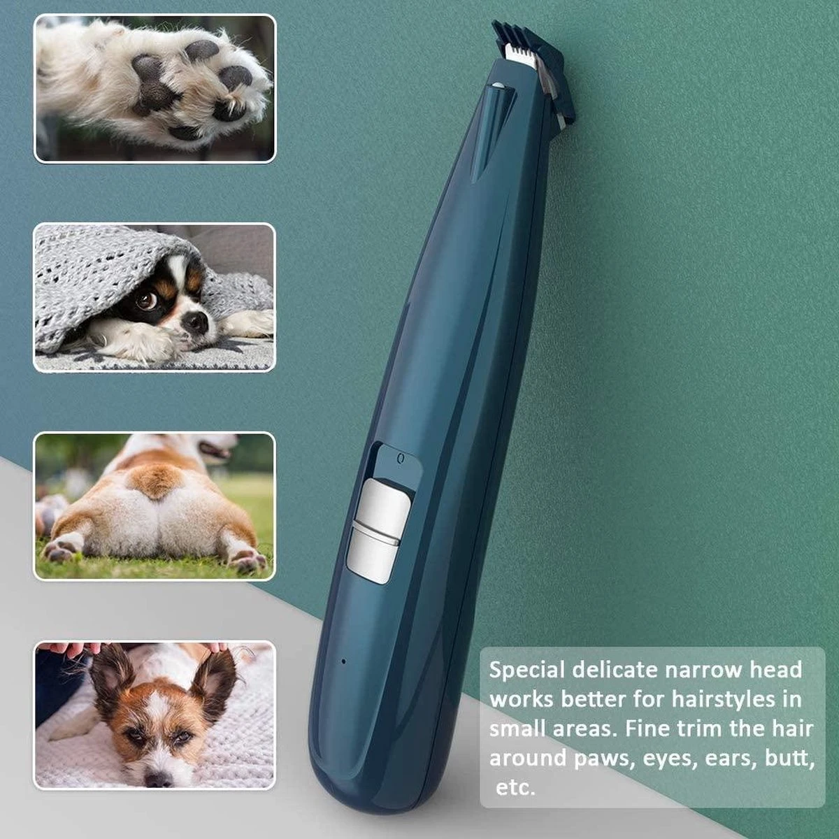 Buxibo Professionele Dieren Tondeuse Set - Tondeuse + Schaar - Voor Huisdieren Honden & Katten - Draadloos - Oplaadbare Pet Trimmer - Precieze Clipper - Low Noise 5 Buxibo Professionele Dieren Tondeuse Set - Tondeuse + Schaar - Voor Huisdieren Honden & Katten - Draadloos - Oplaadbare Pet Trimmer - Precieze Clipper - Low Noise - Afbeelding 5