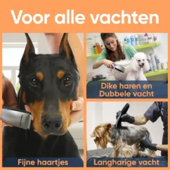Happysnoots Hondentondeuse Draadloos Voor Dikke Vacht - Tondeuse Hond & Kat - Hondentrimmer - Professioneel Dieren Tondeuse -Dog Supplies 1200x1200 314
