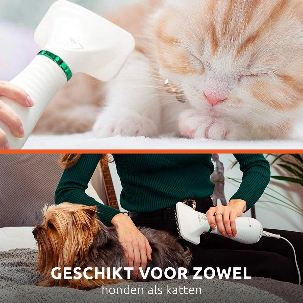 PetGoods 2-in-1 Hondenföhn – Föhn & Borstel - Honden & Katten - Low Noise 7 PetGoods 2-in-1 Hondenföhn – Föhn & Borstel - Honden & Katten - Low Noise - Afbeelding 7