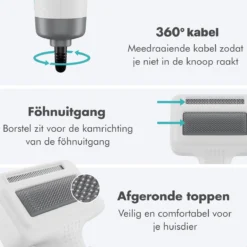 BURCH PetCare Ace - Waterblazer Voor Honden - Handzame Hondenföhn - RVS Borstel - 500W 20 BURCH PetCare Ace - Waterblazer Voor Honden - Handzame Hondenföhn - RVS Borstel - 500W -Dog Supplies 1200x1200 381