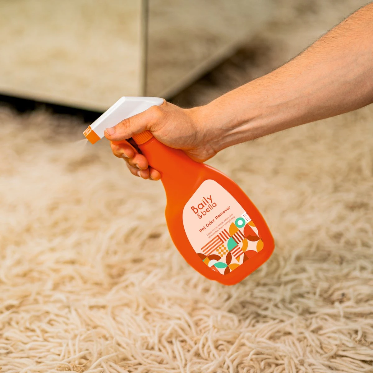 Baily & Bella | Urinegeur Verwijderaar | Katten & Honden | Elimineert Urinegeur | Natuurlijk, Organisch, Biologisch | 500ml Fles 2 Baily & Bella | Urinegeur Verwijderaar | Katten & Honden | Elimineert Urinegeur | Natuurlijk, Organisch, Biologisch | 500ml Fles - Afbeelding 2