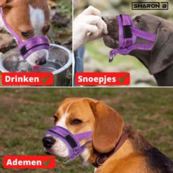 Sharon B Muilkorf Paars Maat M - Fleece - Wasbaar - Reflecterend -Dog Supplies 1200x1200 443