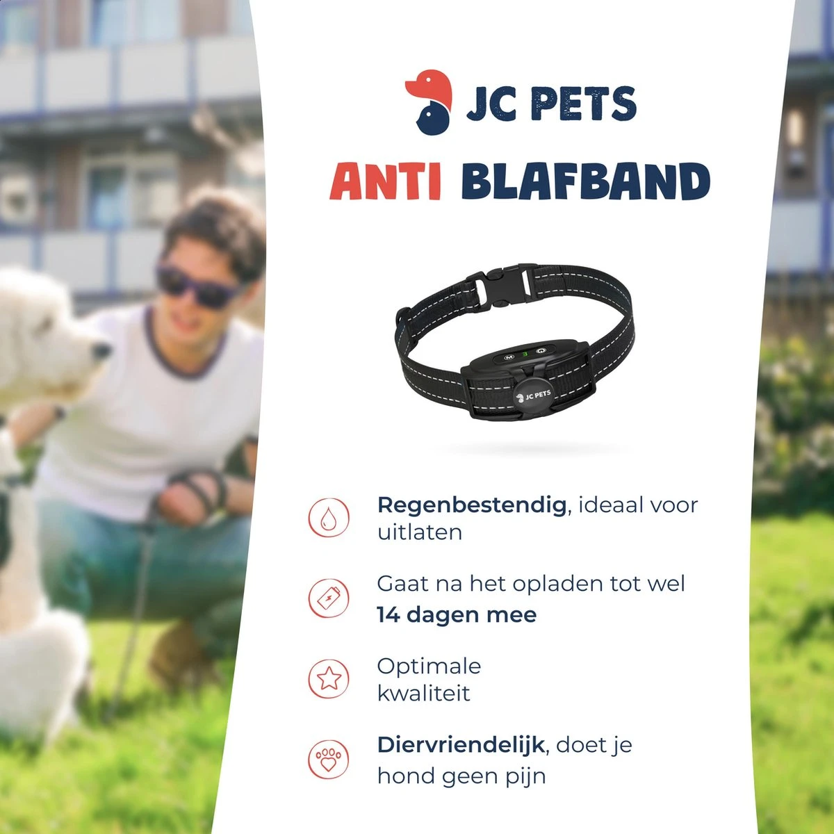 Anti Blafband - Blafband Voor Honden - Oplaadbaar - Anti Blaf Apparaat - Blafband - Diervriendelijk 2 Anti Blafband - Blafband Voor Honden - Oplaadbaar - Anti Blaf Apparaat - Blafband - Diervriendelijk - Afbeelding 2
