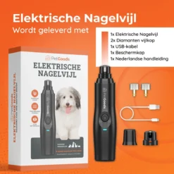 PetGoods Elektrische Nagel Vijl Voor Huisdieren - Incl. 2 Vijlen - Honden/Katten/Dieren - Draadloos 18 PetGoods Elektrische Nagel Vijl Voor Huisdieren - Incl. 2 Vijlen - Honden/Katten/Dieren - Draadloos -Dog Supplies 1200x1200 45