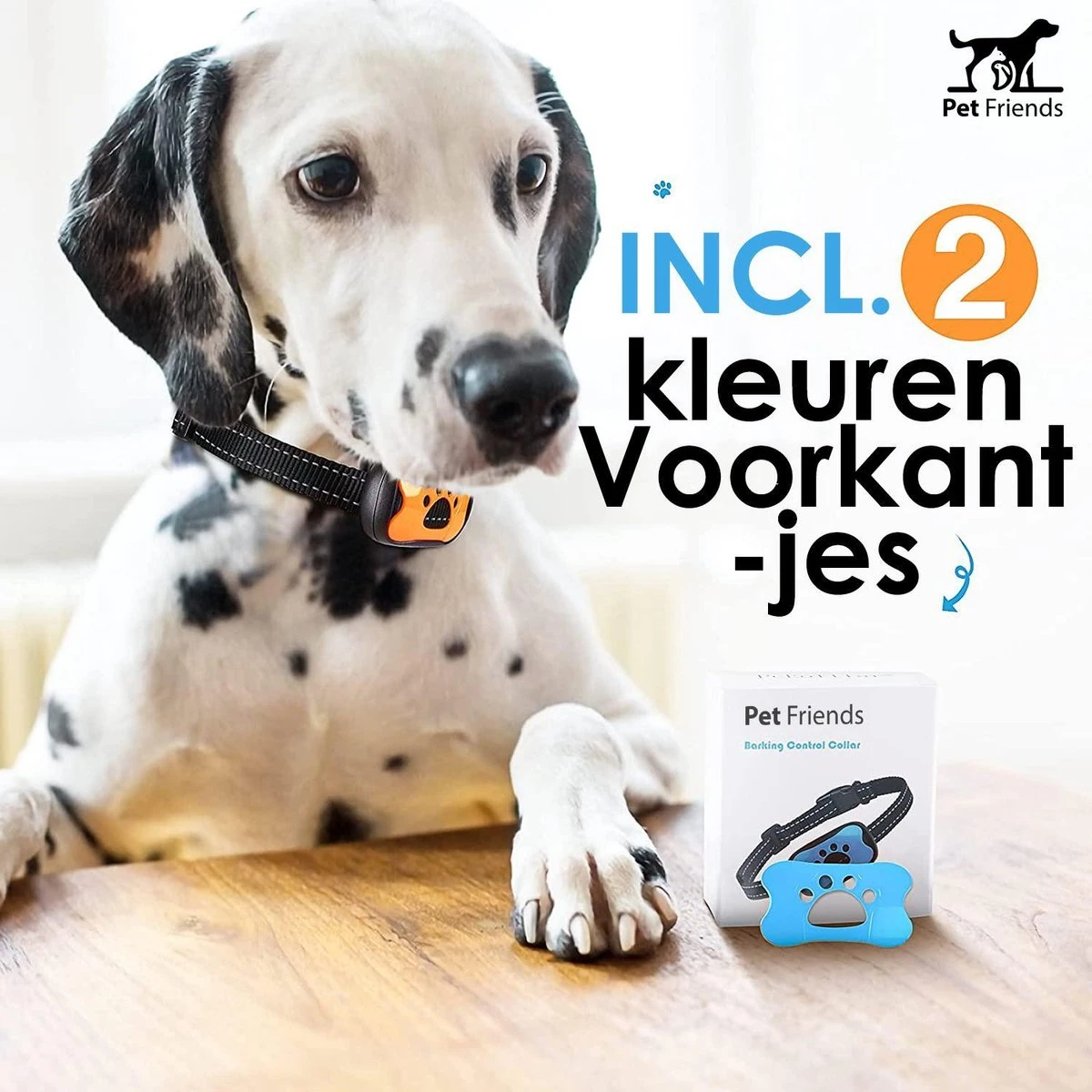 PetFriends Anti Blafband Zonder Schok - Gratis Hondenfluit - USB Oplaadbaar - Anti Blaf Apparaat - Opvoedingshalsband - Voor Grote En Kleine Honden 5 PetFriends Anti Blafband Zonder Schok - Gratis Hondenfluit - USB Oplaadbaar - Anti Blaf Apparaat - Opvoedingshalsband - Voor Grote En Kleine Honden - Afbeelding 5