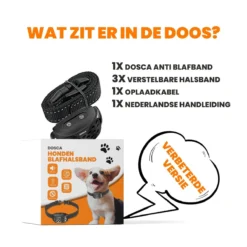 DOSCA® Anti Blafband - Anti Blaf Apparaat - Blafband Voor Honden - Zonder Schok En Diervriendelijk 18 DOSCA® Anti Blafband - Anti Blaf Apparaat - Blafband Voor Honden - Zonder Schok En Diervriendelijk -Dog Supplies 1200x1200 496