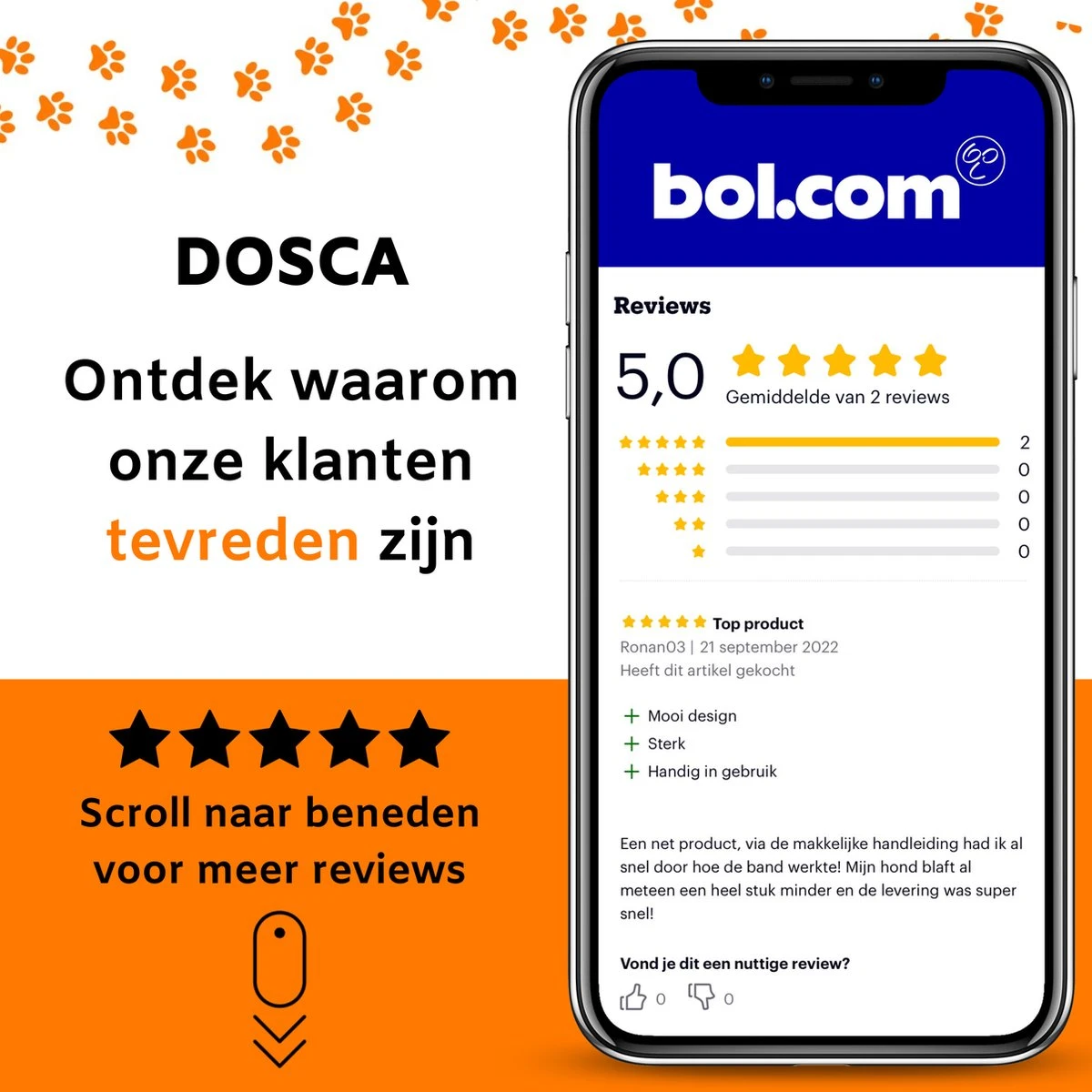 DOSCA® Anti Blafband - Anti Blaf Apparaat - Blafband Voor Honden - Zonder Schok En Diervriendelijk 10 DOSCA® Anti Blafband - Anti Blaf Apparaat - Blafband Voor Honden - Zonder Schok En Diervriendelijk - Afbeelding 10