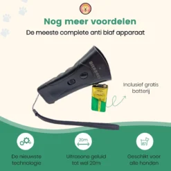 Dierboel Professionele Anti Blaf Apparaat 2022 - Diervriendelijke Ultrasoon Anti Blaf Apparaat - Voor Het Trainen Van Kleine & Grote Honden - Zonder Schok 14 Dierboel Professionele Anti Blaf Apparaat 2022 - Diervriendelijke Ultrasoon Anti Blaf Apparaat - Voor Het Trainen Van Kleine & Grote Honden - Zonder Schok -Dog Supplies 1200x1200 520