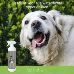 Nutrani Geurverwijderaar, 750 Ml, Natuurlijke Enzymreiniger Als Gebruiksklare Spray Met Biologische Werking, Verwijdert Geurtjes, Urine, Poep En Vlekken Van Honden En Katten -Dog Supplies 1200x1200 555